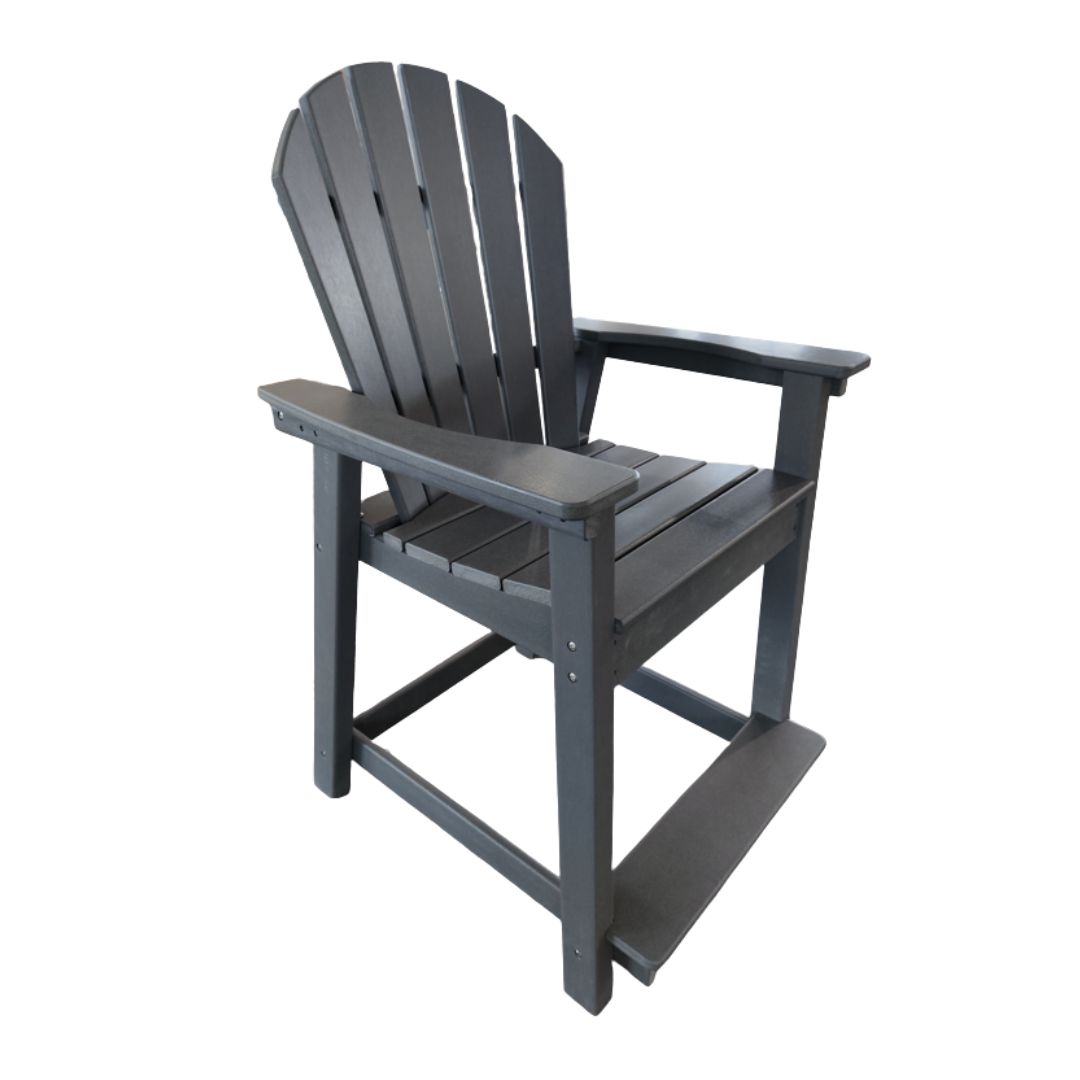Adirondack Gathering Set – Grey – 5 Piece